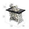 1pc Sewing Machine Crafts, Metal Mini Vintage Sewing Machine Shaped Ornament, For Home Tabletop Bedroom Living Room Decor (2.6*1.3*2.9in)