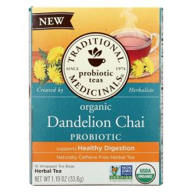 Traditional Medicinals - Probtc Tea Dandeln Ch - Case Of 6 - 16 Bag