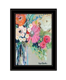 "From Mrs. Hazel's Garden" by Kait Roberts, Ready to Hang Framed Print, Black Frame