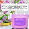 Lemon Lavender 3-Wick Candle Natural Soy Wax Candle for Home, 15.8 Oz Large Aromatherapy Candle for Relaxation, Scented Candle for Women and Men, Luxu