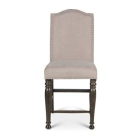 Caswell - Counter Chair (Set of 2) - Dark Gray