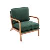 Wood Frame Armchair, Modern Chair Lounge Chair for Living Room