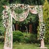 98 Feet Fake Ivy Leaves Artificial Ivy Garland Greenery Garlands Fake Hanging Plant Vine for Bedroom Wall Decor Wedding Party Room Astethic Stuff