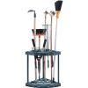 VEVOR Garden Tool Organizer, 19 Slots, Yard Tool Tower Rack for Garage Organization and Storage, Hold Long-Handled Tool/Rake/Broom/Shovel, PP Garden T