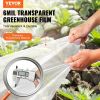 VEVOR Greenhouse Plastic Sheeting 10 x 40 ft, 6 Mil Thickness Clear Greenhouse Film, Polyethylene Film 4 Year UV Resistant, for Gardening, Farming, Ag