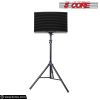 5 Core Speaker Stand Tripod Pair Tall Height Adjustable Heavy Duty DJ Light Floor Stands Universal 35mm Pole Mount PA Studio Monitor Large Subwoofer S