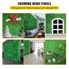 VEVOR Artificial Boxwood Panels, 16 PCS 20"x20" Boxwood Hedge Wall Panels, PE Artificial Grass Backdrop Wall 1.6", Privacy Hedge Screen for Decoration