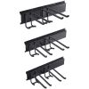 VEVOR Garage Tool Organizer, 800 lbs Max Load Capacity, Wall Mount Yard Garden Storage Rack Organization Heavy Duty with 6 Adjustable Hooks and 3 Rail