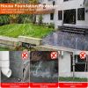 2Pcs Gutter Downspout Extension Low Profile No Deep Digging Catch Basin Downspout Extender with 4.9FT Flexible Extendable Hose For House Foundation Pr