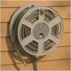 100 ft. Mounted Resin Hose Reel, Taupe