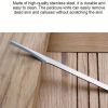 1 Pcs Stainless Steel Pedicure Scrapers Callus Knife, Pedicure Scrubber Tools, Foot File Dead Skin Remover Tools