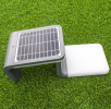 PSRY010(INX-1). Outdoor solar energy human body induction wall lamp. (Free of cable / free of installation / free of electricity charge)