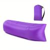 Inflatable Pool Lounger, Portable Lazy Sofa For Backyard Beach Travel & Camping