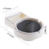 1pc Wall Mounted Ashtray, Stainless Steel Ashtray