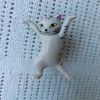 1pc/5pcs Cute Cat Pen Holder, Toy Cat Headphone Holder, Enchanted Dancing Cat Pen Holder, Home Desktop Ornament