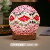 3 Color Changing Night Light RGB Remote Control Dimmable Lamp Portable Table Bedside Lamps USB Rechargeable Night Lamp