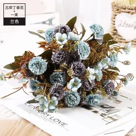 11pcs Bouquet Of DRIED Flowers ROSE Roses Bouquet Of Natural Air Dried Nordic Wind Wedding Home Decoration Valentine Day Gift (Color: B, size: 11pcs)